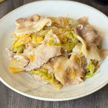 作業時間5分!【白菜と豚肉のつるつる】