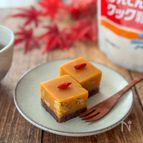 【レンジで簡単】にんじんとシナモン香る♪もみじ芋ようかん