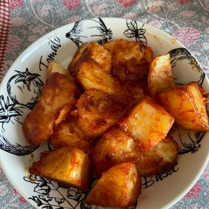 万福の作ってみた!投稿(【これは旨い♡鶏肉とじゃがいもチャップ】子どもも大好き♪)