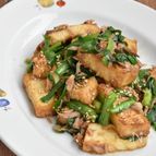 厚揚げ豆腐とにらのツナ炒め【作り置き】