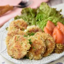 【豚こま玉ねぎの下味冷凍】豚こまのパン粉焼き