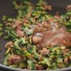 ゴーヤのひき肉味噌炒めの工程3