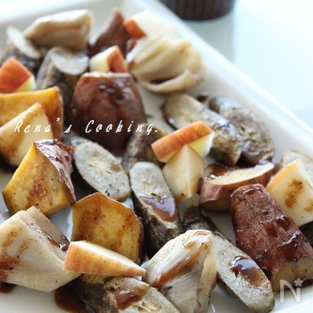 根菜のロースト バルサミコはちみつがけ By レナ レシピサイト Nadia ナディア プロの料理家のおいしいレシピ