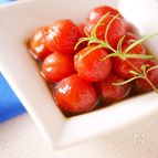 バルサミコ消費！ミニトマトの可愛い♪ハニーマリネ