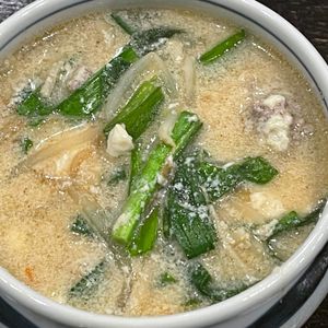 とーるじーじの作ってみた!投稿(重ねて煮るだけ♪『もやしと豆腐のうま辛♡担々スープ』)