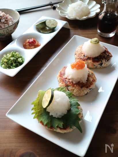 カロリーオフ！お麩でヘルシー和風バーグ