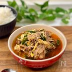 ご飯が止まらない！【絶品！豚肉のユッケジャン風スープ】