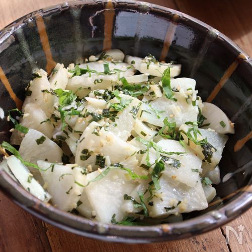 【大根の香味炒め】毎日おいしい健康レシピ!