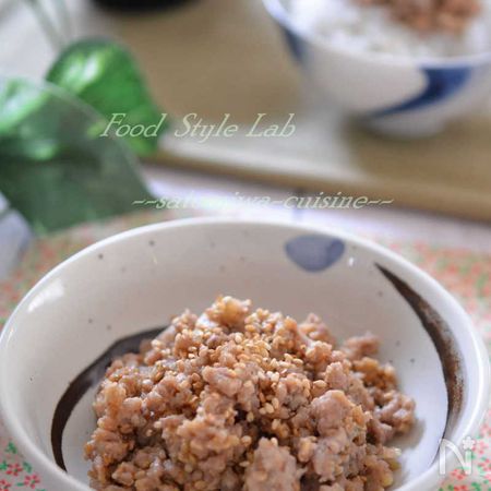 ご飯が美味しく食べれる 子供が大好きな豚そぼろ By 金子美和 さとみわ レシピサイト Nadia ナディア プロの料理家のおいしい レシピ