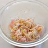 【もやしとハムのごま中華和え】簡単さっぱり中華風副菜♪の工程2