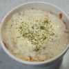 ひろりぃの作ってみた!投稿(レンジで簡単!コーンポタージュスープの素で♪簡単リゾット)