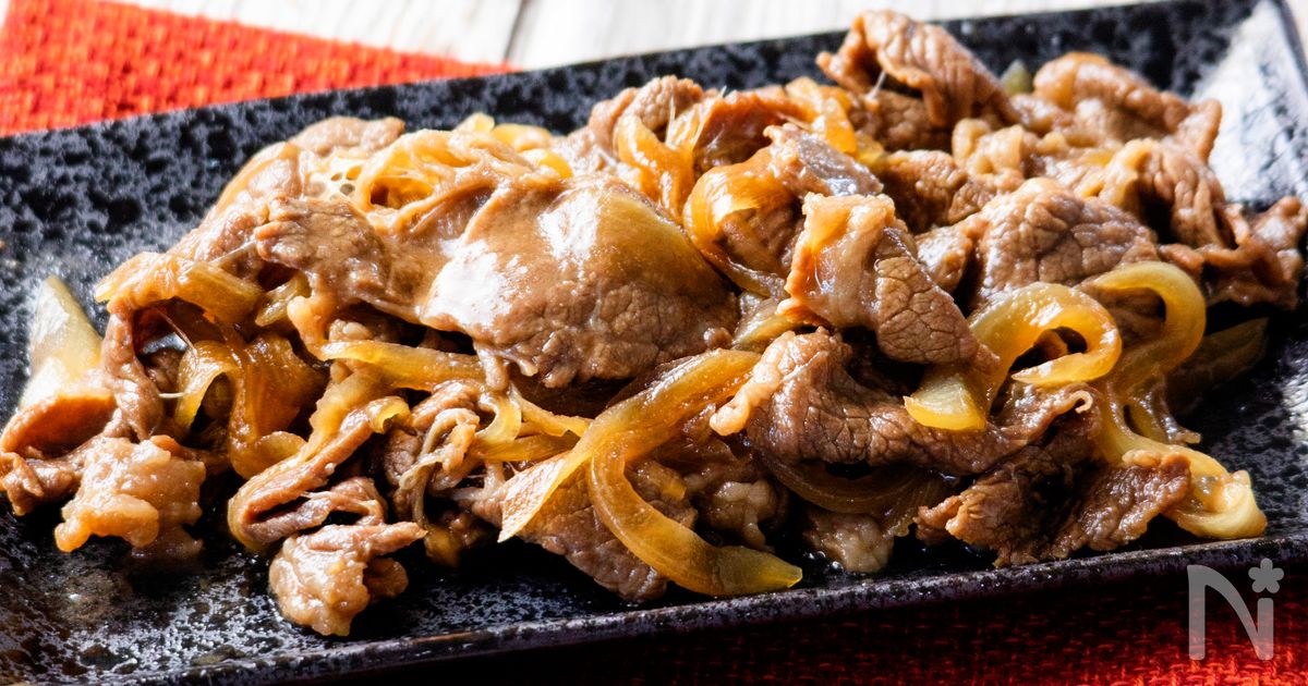 10分で極ウマ！牛のすき煮