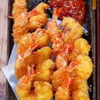 パクッと食べれる「まんまる海老フライ」