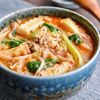 『食べる豆乳担々スープ』寒い日に!ご飯がすすむ具沢山スープ