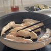 【ささみとなすのザーサイ炒め】味付ザーサイを使った簡単おかずの工程3