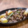 砂肝と白ネギの塩レモン炒め（食感コリコリ）の工程3