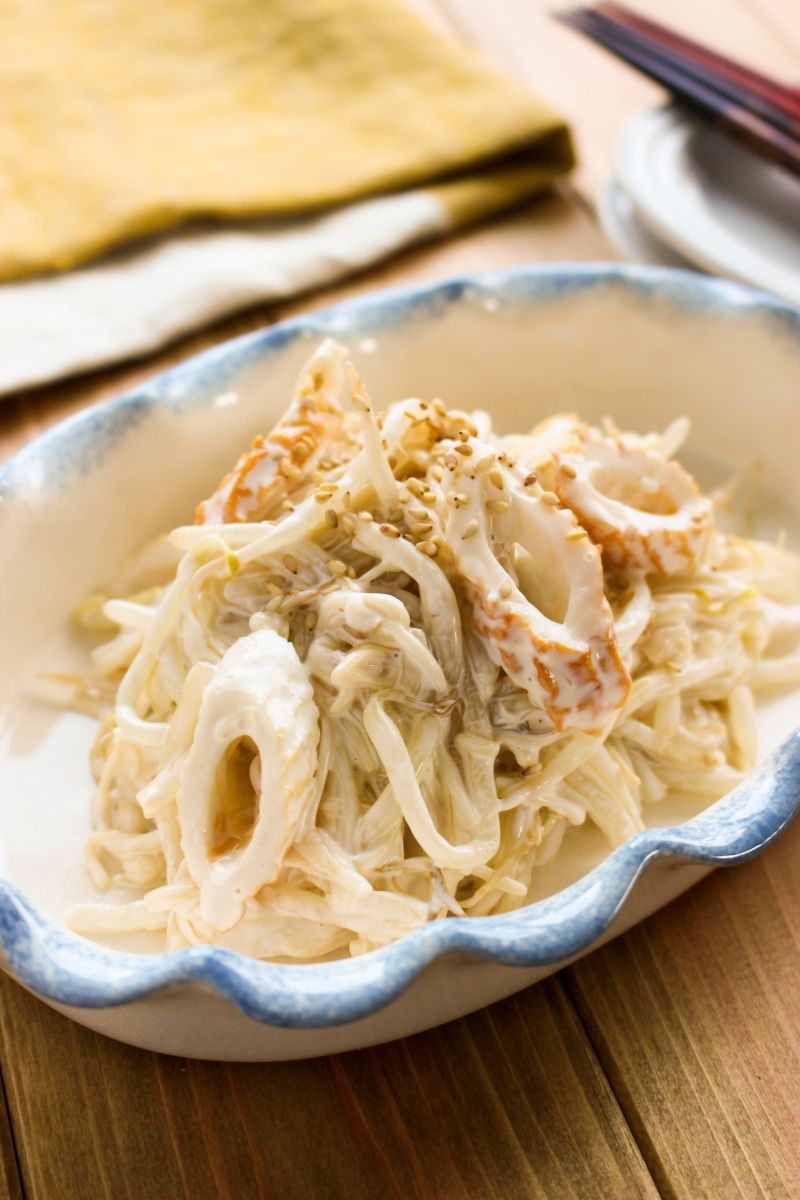 レンジで簡単♡もやしのボリュームサラダ | レシピサイトNadia