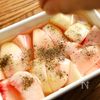 残念な桃で！【桃のジャスミンシロップ漬け】の工程2