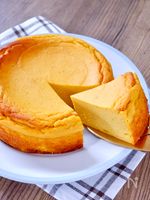 簡単ヘルシー絶品【かぼちゃのお豆腐チーズケーキ】生クリなし