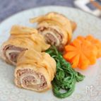 牛肉の信太巻き