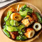 5分で完成！【きゅうりとちくわの胡麻塩昆布和え】胡麻油香る♩