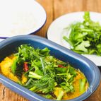 ベトナム名物料理をレンチンで【ハーブたっぷり！チャー・カー】