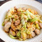 豚肉とキャベツのオニオンソース炒め【ボリュームおかず♪】