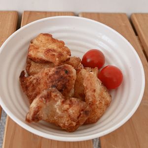 あーちゃん·͜· ♡の作ってみた!投稿(やみつきおかず♪鱈のサクふわ唐揚げ)