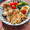 レンジで作る♪ガリバタ醤油の鶏むねチャーシューの工程3