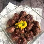 お弁当や作り置きに！牛こま切れ肉でなんちゃって肉団子
