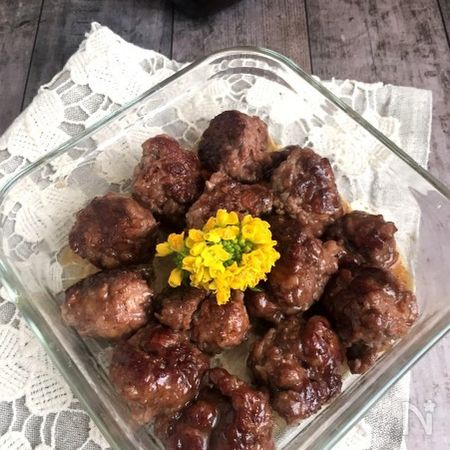 お弁当や作り置きに 牛こま切れ肉でなんちゃって肉団子 By 曽布川優子 レシピサイト Nadia ナディア プロの料理家のおいしいレシピ