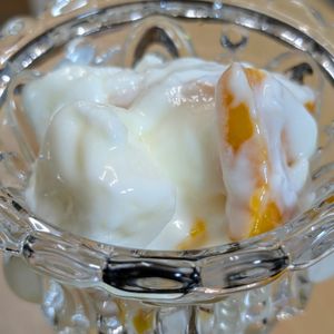 まゆのの作ってみた!投稿(マシュマロとドライフルーツのヨーグルト漬け【ぷるしゅわ食感】)