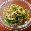 【ゴーヤーとツナのごまおかか和え】レンジで簡単！夏の作り置きの工程4