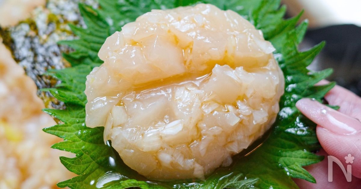 帆立はオイルに漬けてみてください！【ヤバい帆立】