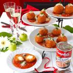 キャンベル缶で簡単！クリームトマトのシーフードライスコロッケ