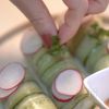 食卓が一気に華やぐおつまみ‼︎『きゅうりの生春巻き』の工程5