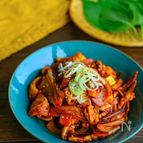 オジンオポックム(いかの旨辛炒め)【韓国料理】
