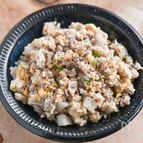 少ないごはんでも大満足！豚肉とれんこんのチャーハン