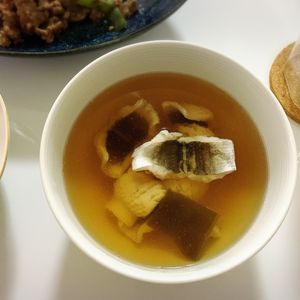 曖昧の作ってみた!投稿(だし不要【鱧（ハモ）のお吸い物】ゆで汁だけで上品なうまみ)