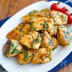 【青じそ和風マヨチキン】鶏むね肉しっとり柔らかヘルシー♬︎