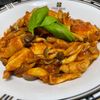 aknの作ってみた!投稿(ワンパン煮込み【カチャトーラ】鶏もも肉ときのこのトマト煮)