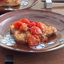 ソース覚えたら最強!!【めかじきとトマトのマスタードソース】