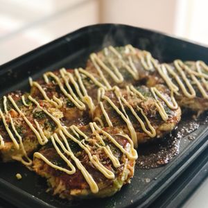 猫の台所の作ってみた!投稿(ふんわり♪米粉のお好み焼き【フライパン】)