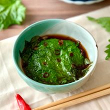 ご飯にも麺にも合う!【大葉の醤油漬け】大量消費にぴったり☆