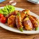 春野菜をもりもり♪【新玉ねぎとスナップえんどうの豚バラ巻き】