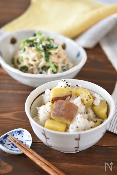 シンプルが美味しいさつま芋ご飯