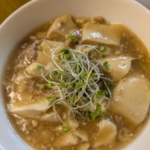 かめちゃん🐢の作ってみた!投稿(煮るだけ5分♪包丁いらず『崩し豆腐の上海風♡そぼろあんかけ』)