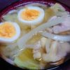 オレンジの作ってみた!投稿(煮るだけ5分♪疲れた胃腸に♪『鶏肉とキャベツのうま塩うどん』)
