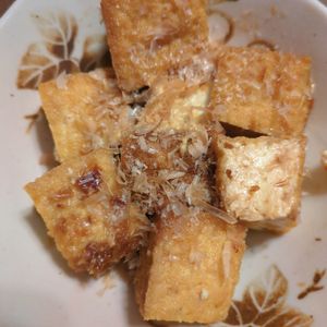 たりおの作ってみた!投稿(レンジで5分！【おかかバター厚揚げ】)