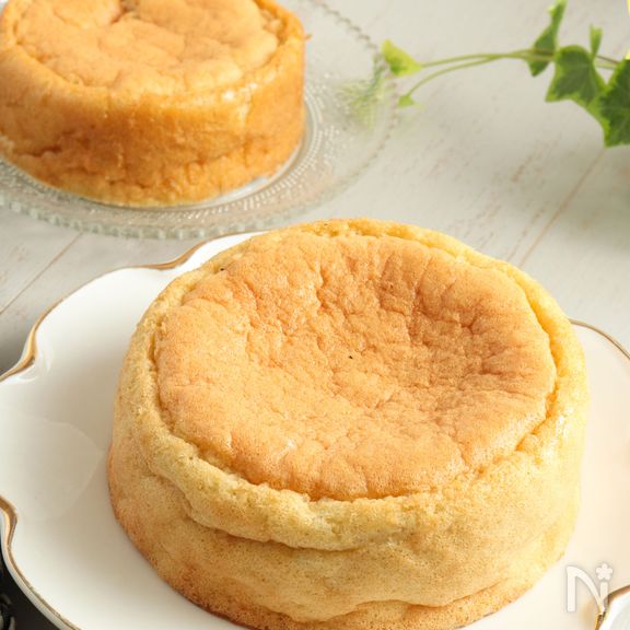 振るわなくてOK！米粉でフワフワなスポンジ